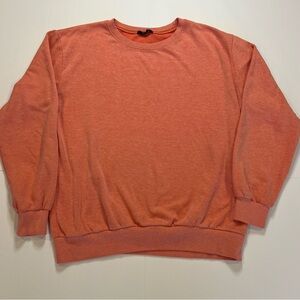 Men's Bright Orange Sweater